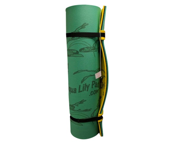 Aqua Lily Bullfrog Foam Water Pad - Yellow/Green