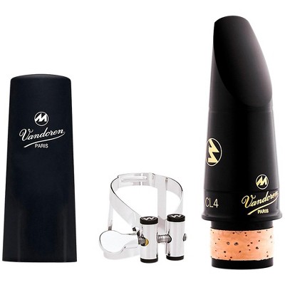 Vandoren Masters Mouthpiece Kit CL4 with Masters M|O Ligature and Cap - SPECIAL Silver