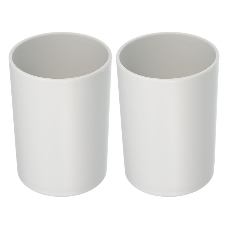 Unique Bargains Bathroom Toothbrush Tumblers PP Cup for Bathroom Kitchen 4.72''x2.91'', 1 of 7