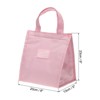 Unique Bargains Waterproof Durable Tear-resistant Thermal Insulation Lunch Bag 1 Pc - 2 of 4