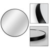 Dovelina Round Mirror Metal Framed Decorative Wall Mirror - 4 of 4