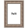 PosterPalooza | Photo Size Ornate Gold Picture Frame - UV Acrylic, Foam Board Backing, Hanging Hardware - 2 of 4