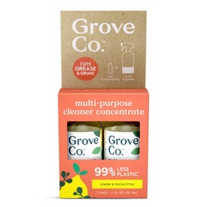 Grove Co. Lemon & Eucalyptus Multi-Purpose Cleaner Concentrate - 2 fl oz - 1 of 4