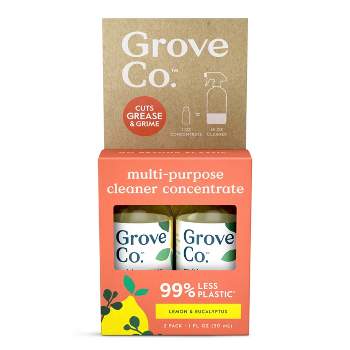 Grove Co. Lemon & Eucalyptus Multi-Purpose Cleaner Concentrate - 2 fl oz