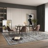 Area Rugs for Living Room - Boho Washable Floral Rug, Anti-Skid, Thin Soft Carpet, Non-Shedding Rugs for Bedroom Dining Room Farmhouse Nursery - 4 of 4