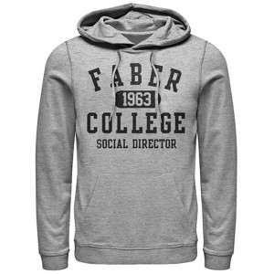 Men's Animal House Faber College Social Director Pull Over Hoodie - 1 of 3