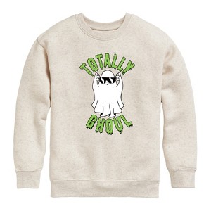 Boys' - Instant Message - Fall Graphic Long Sleeve Fleece Sweatshirt - 1 of 4