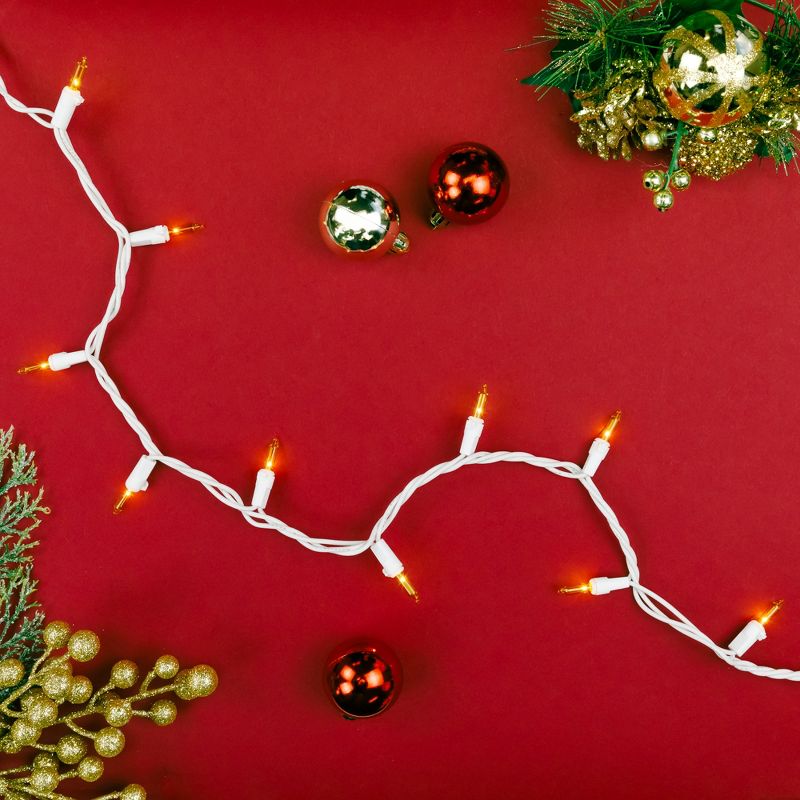 Northlight Mini Christmas Lights - Yellow - 20.25' White Wire - 100ct, 3 of 6