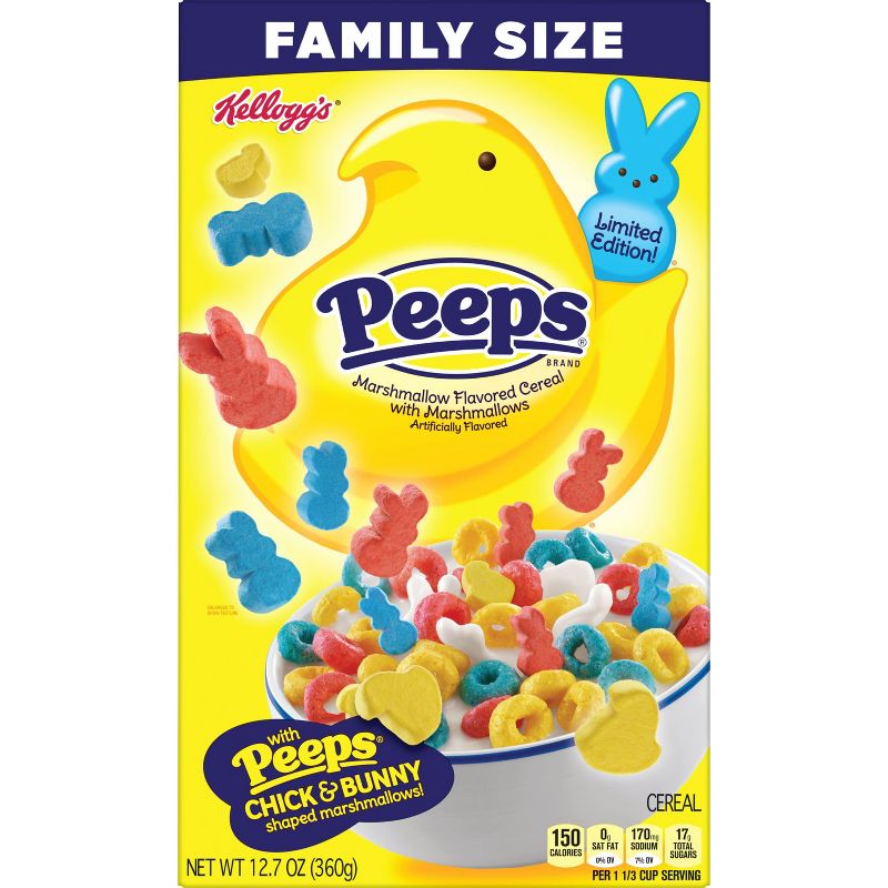 Kellogg&#39;s Peeps Family Size Cereal - 12.7oz, 2 of 8