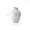 LuxenHome Ceramic Vase, 15'' Marble White Multicolored Modern Flower Vases, Decorative Vase for Dining Table Decor Living Room Home Decor - 3 of 4