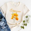 Simply Sage Market Women's California Flower Colorful Short Sleeve Graphic Tee - 3 of 3