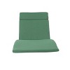 GDFStudio Olivia Outdoor Water Resistant Fabric Chaise Lounge Cushion - 3 of 4