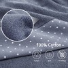 PiccoCasa Soft 100% Combed Cotton 600 GSM Highly Absorbent for Bathroom Shower Hand Towel Set - 4 of 4