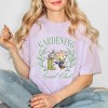 Simply Sage Market Women's Gardening Social Club Short Sleeve Garment Dyed Tee - 2 of 4
