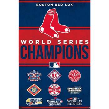 Boston Red Sox Logo 24x36 inch rolled poster