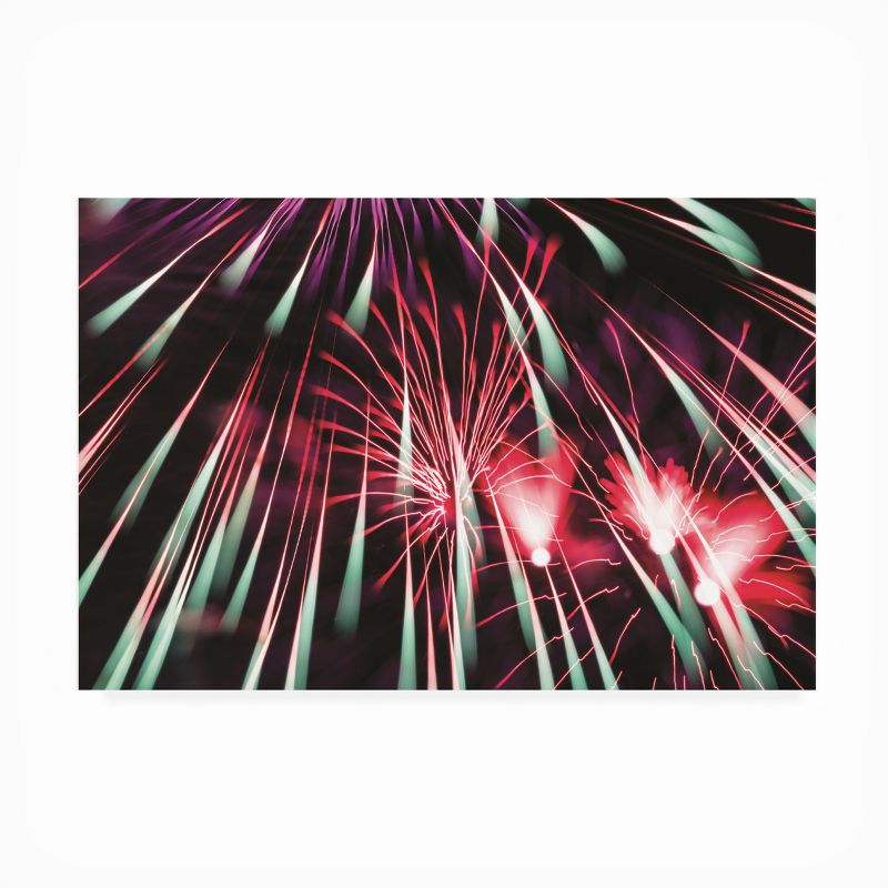 Kurt Shaffer Abstract Fireworks 2020 3 Outdoor Canvas Art, 3 of 8