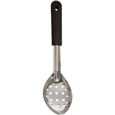 Winco BSPB-11 Perforated Basting Spoon with Bakelite Handle, 11-Inch, Medium, Stainless Steel