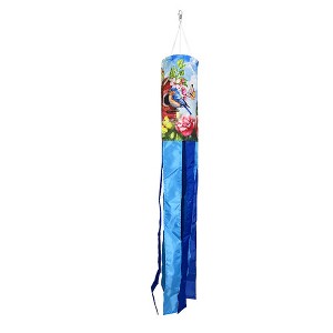 Briarwood Lane Spring Floral Birdhouses Windsock Wind Twister 40x6 For Spring Wind Spinner - 1 of 2