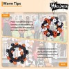CuisinSmart 18" Halloween Artificial Garland, Wreath Decoration, Pumpkin Wreath for Home, Porch, Wall - 4 of 4