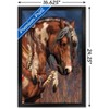 Trends International Laurie Prindle - War Pony Framed Wall Poster Prints - 3 of 4