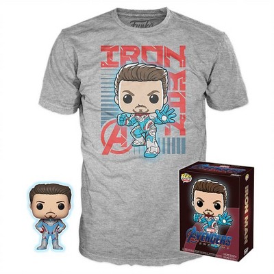 funko pop & tee collectors box marvel avengers endgame