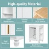 Grungis 24" Bathroom Vanity with Sink and Soft Closing Door,Bathroom Sink Cabinet with Door Shelf and Side Open Storage for Bathroom - 4 of 4