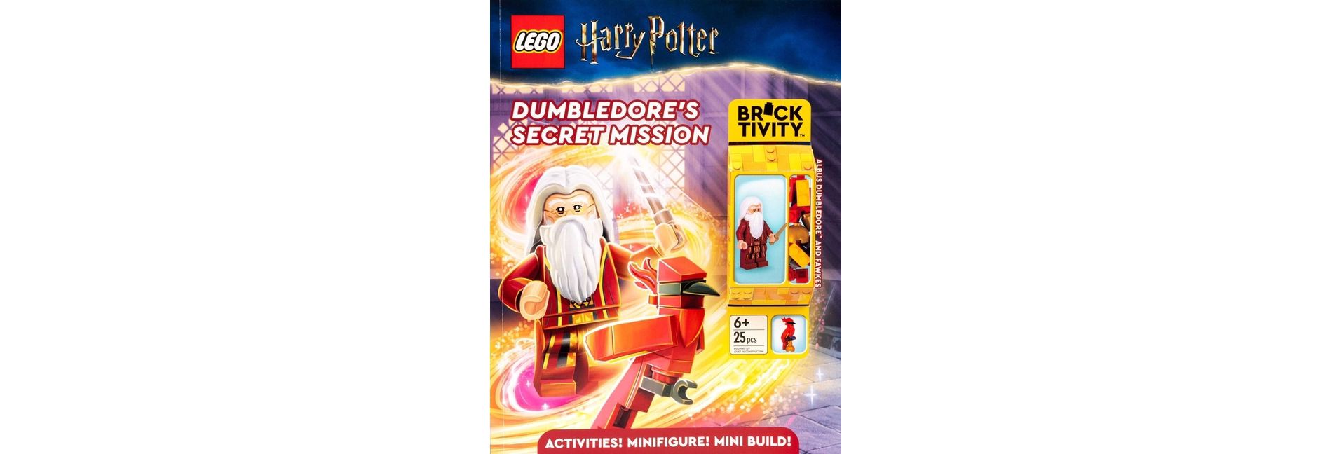 Lego Harry Potter: Dumbledore's Secret Mission - (Activity Book with Minifigure) by  Ameet Publishing (Paperback)