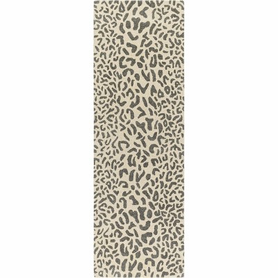 Hauteloom Iseul Leopard Print Area Rug