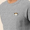 Dalix Cappuccino Embroidered Fleece Crewneck Long Sleeve Sweatshirt Mens - 4 of 4