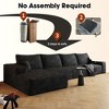 Dewdrop Cloud Sectional Couch Sofa ,Modern Modular Sofa with Deep Seat, Upholstered Couches for Living Room Bedroom,No Assembly Required - 4 of 4