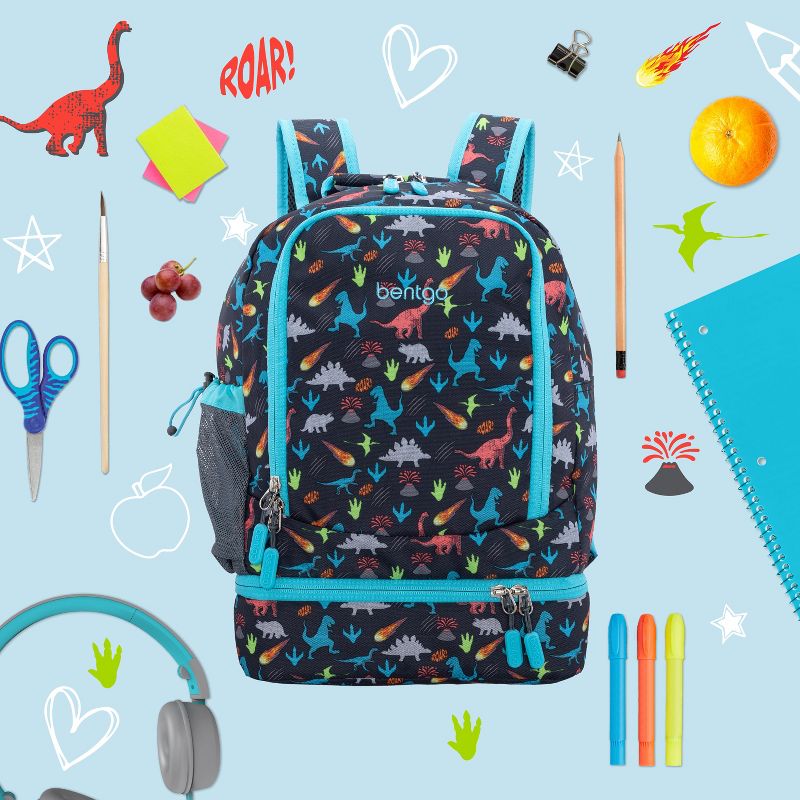 Bentgo Kids' 2-in-1 17" Backpack & Insulated Lunch Bag, 3 of 9