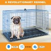 BestMassage 24/30/36/42/48 Inch Dog Crate Dog Cage Dog Kennel with Double Door Removable Tray & Handle Indoor Outdoor Pet Crate - 4 of 4