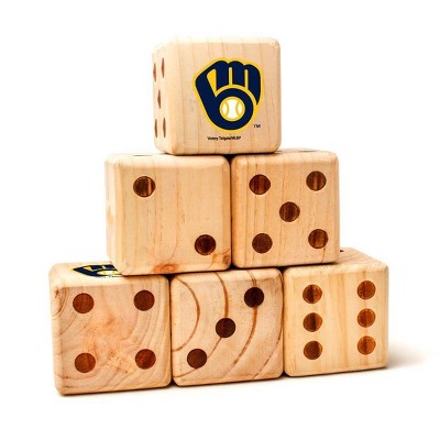 MLB Milwaukee Brewers Yard Dice