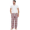 Ashford & Brooks Mens Super Soft Flannel Plaid Pajama Sleep Pants - 4 of 4