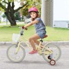 Costway 18'' Kids Bike Toddler Bicycle with Training Wheel Kickstand for 4-8 Years Old Purple/Pink/Turquoise/Blue/Beige/Green - 4 of 4