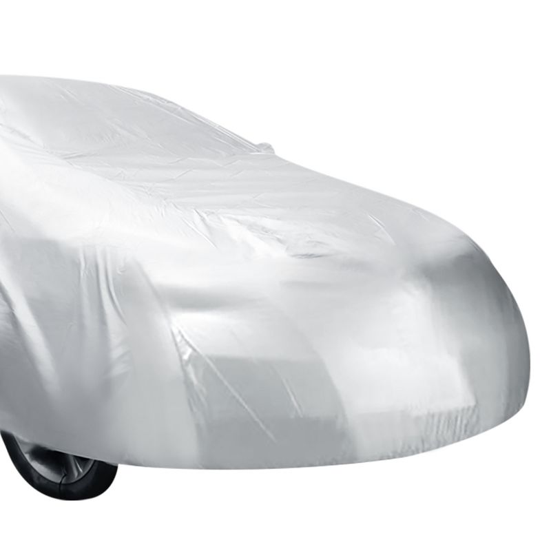 Unique Bargains Car Cover Waterproof Outdoor Sun Rain Resistant Protection for Toyota Corolla Silver Tone 1 Pc, 4 of 7
