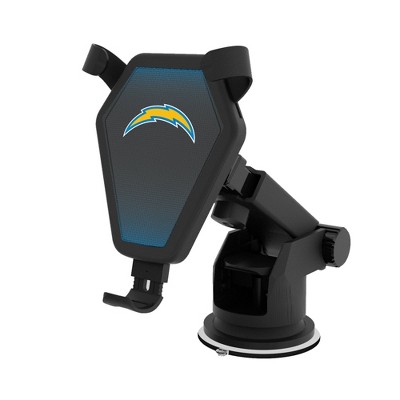 Keyscaper Los Angeles Chargers Linen 10-Watt Wireless Car Charger