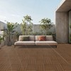 Wood Plastic Composite Deck Tiles Set of 20pcs, Composite Decking Resist Rust - 3 of 4