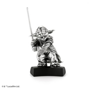 Royal Selangor Star Wars Pewter Yoda Figurine - 1 of 4