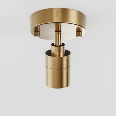 Shura Brushed Brass 4-Head LED Spot Light