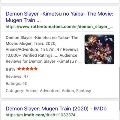 Demon Slayer - Kimetsu no Yaiba - The Movie: Mugen Train [DVD]