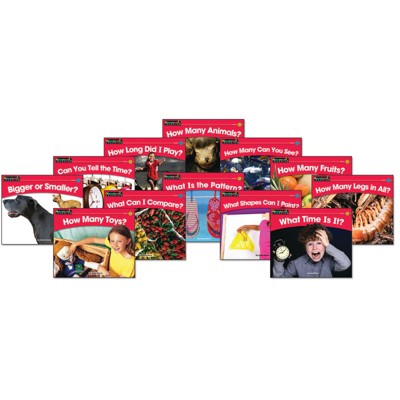 Newmark Learning Rising Readers Leveled Books, Math Set, Set of 12
