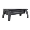 SEVOBAL Fireplace Insert Heater Mantel 3D Flame Quartz Fireplace Stove Bottom Air Outlet Fire Place Panoramic 3-Side View, Black, 19.61"*12.99"*20.98" - 4 of 4