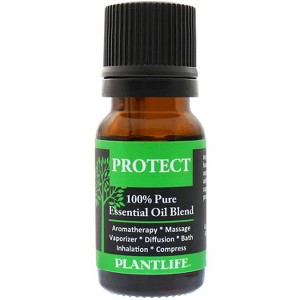 Plantlife Protect Essential Oil Blend – 100% Pure & Therapeutic – Natural, Undiluted & Immune-Supporting – No Additives – 10ml Aromatherapy - 1 of 4