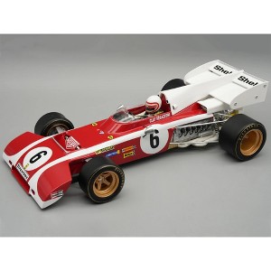 Ferrari 312 B2 #6 Clay Regazzoni F1 "South African GP" (1972) "Mythos Series" with Figure and Case 1/18 Model Car by Tecnomodel - 1 of 3