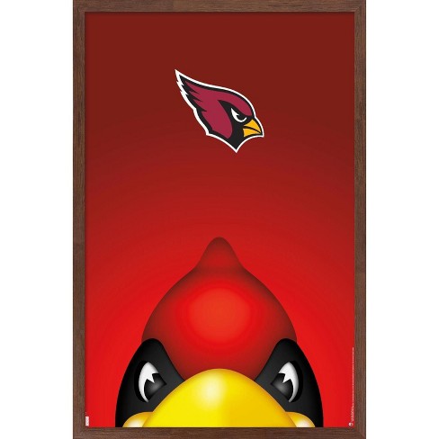 Atlanta Falcons 24.25'' x 35.75'' Framed Leagues Logo Poster