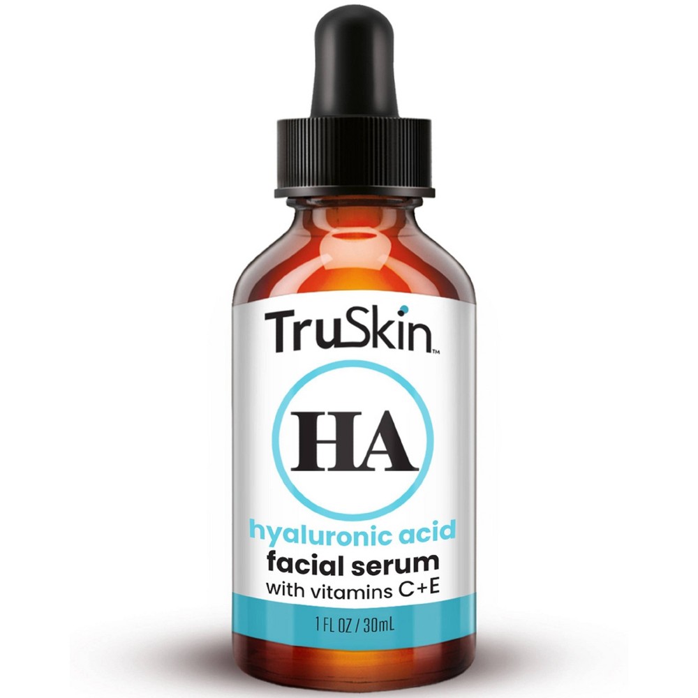 Photos - Cream / Lotion TruSkin Hyaluronic Acid Serum for Face - 1 fl oz