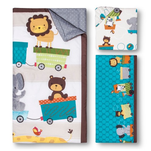 Lambs Ivy Choo Choo 3pc Crib Set Target