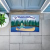 Stupell Industries Paddle A Canoe Landscape Printed Outdoor Door Mat, design by Darlene Seale, 18"x30" - 3 of 4