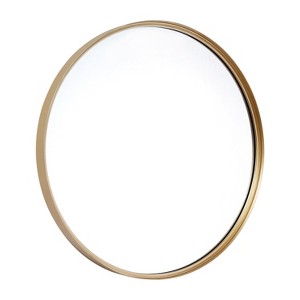 Flash Furniture Jennifer Metal Framed Wall Mirror - Large Accent Mirror for Bathroom, Vanity, Entryway, Dining Room, & Living Room - 1 of 4